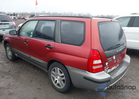2005 Subaru Forester 2.5Xs L.l. Bean из США, поврежденный, VIN JF1SG67605H703792
